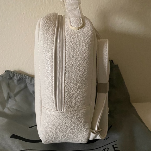 Jessica Moore New Designer White Backpack Ladies - Picture 3 of 5
